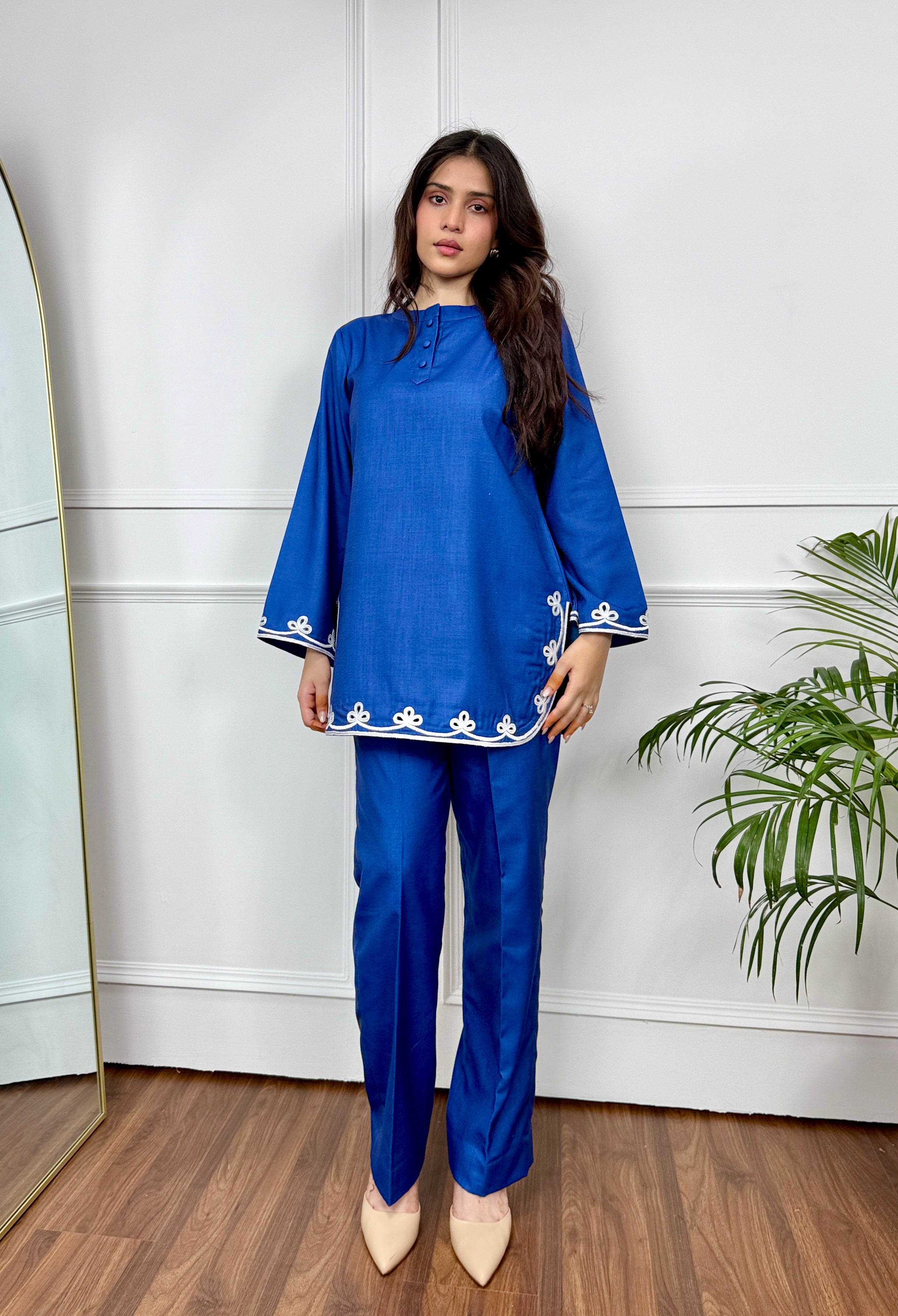 Denim Dastan Kurta Set