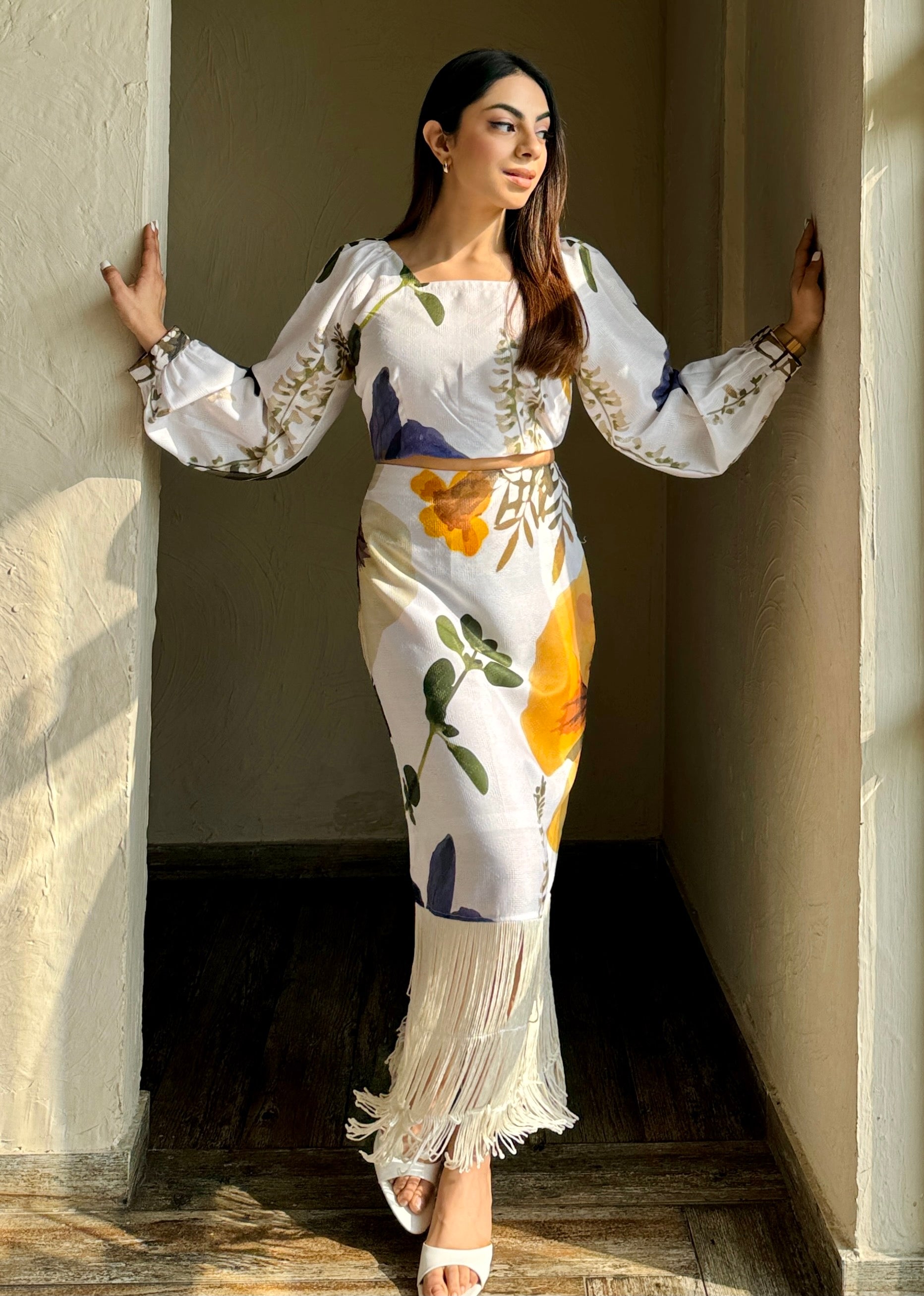 A Little Extra Skirt Set
