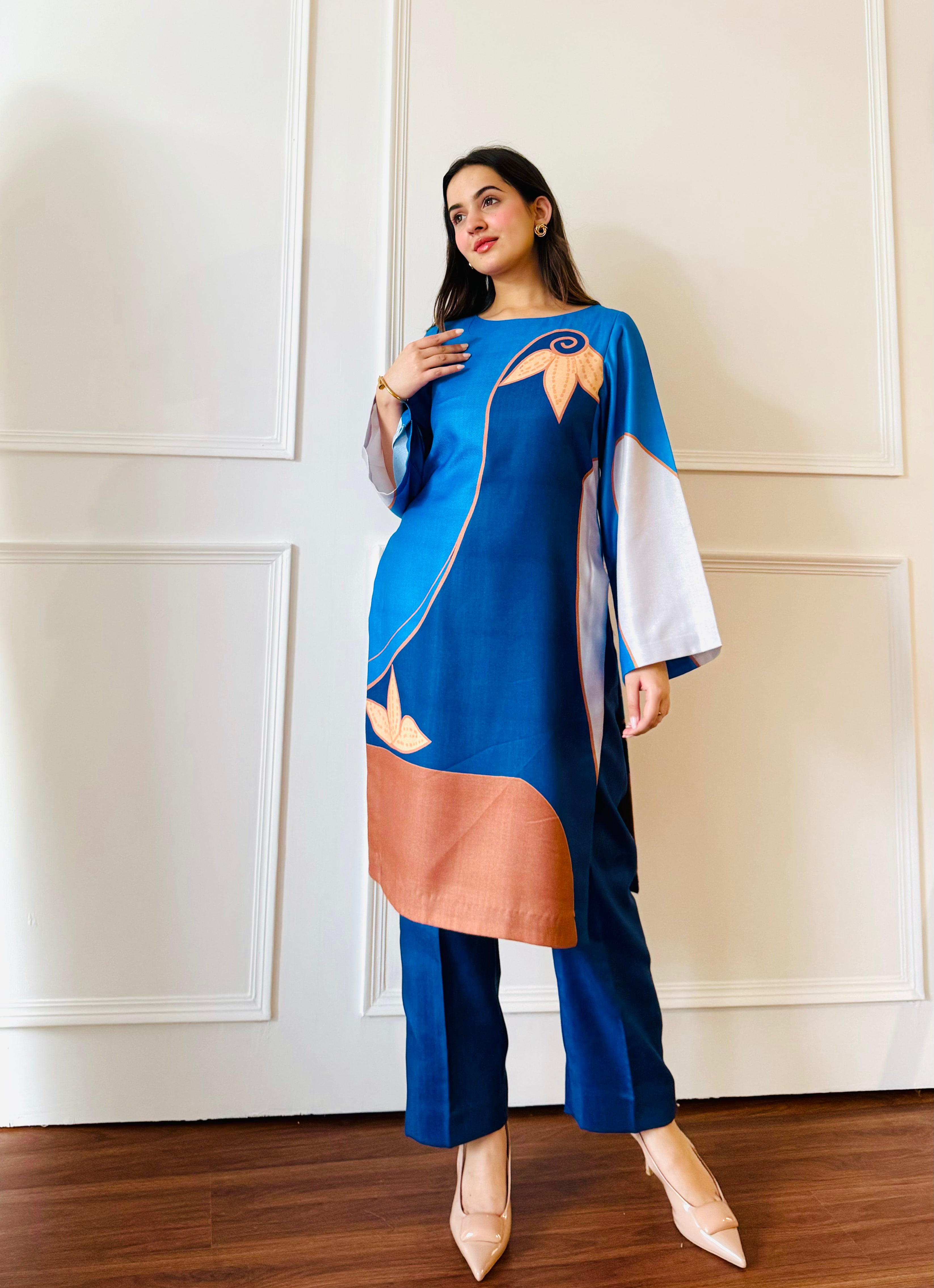 Blue Mirage Kurta Set