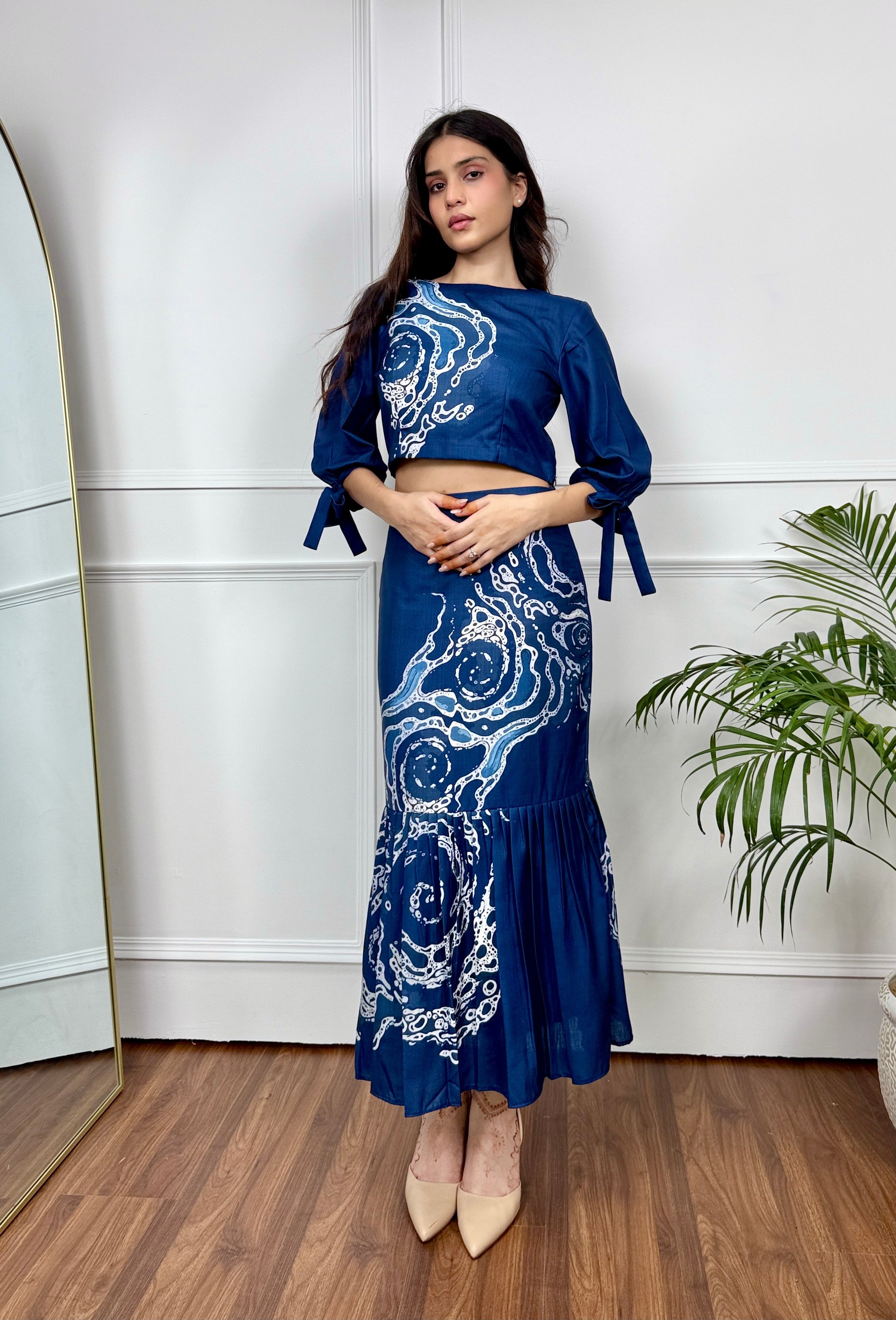 Side Sway Skirt Set