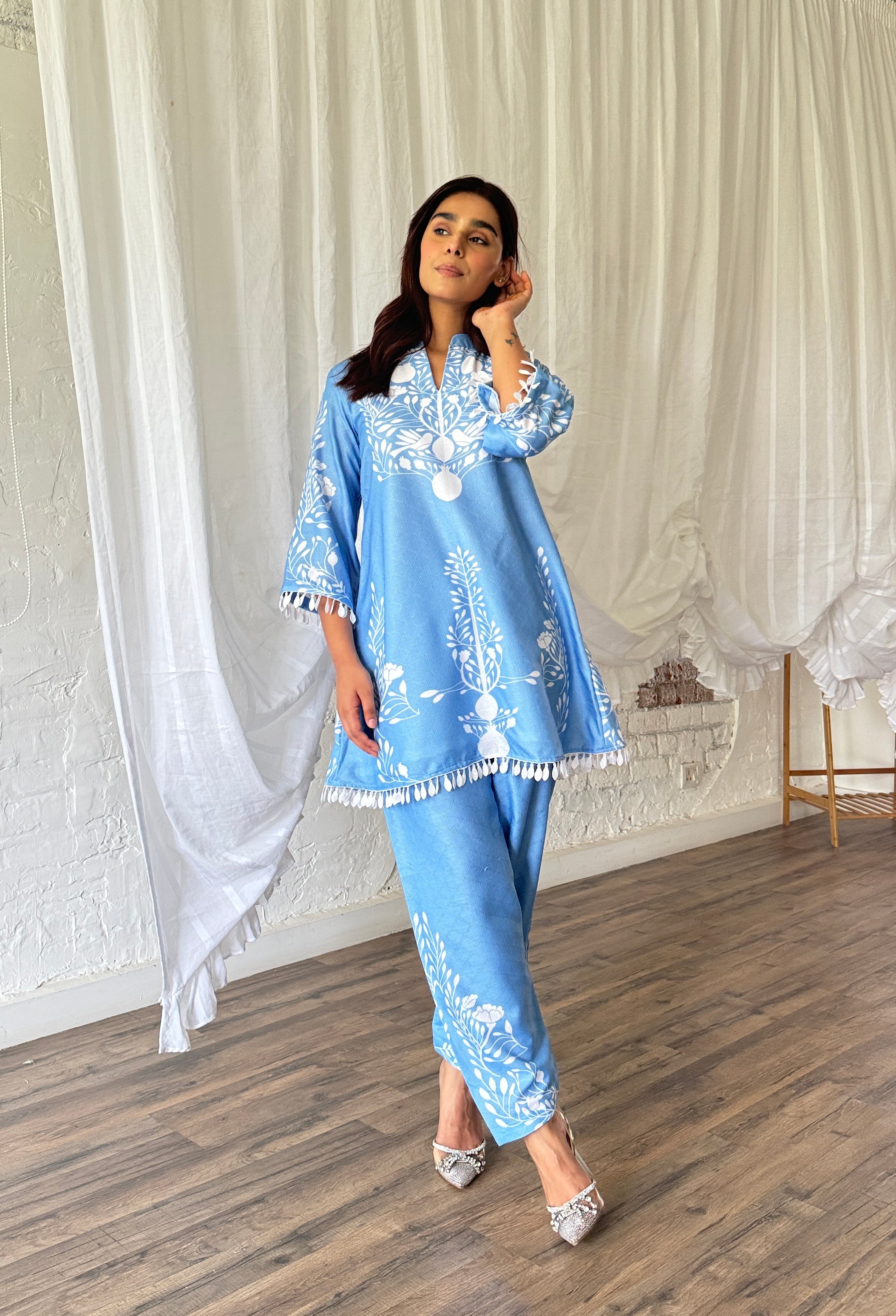 Effortless Blue Kurta Set