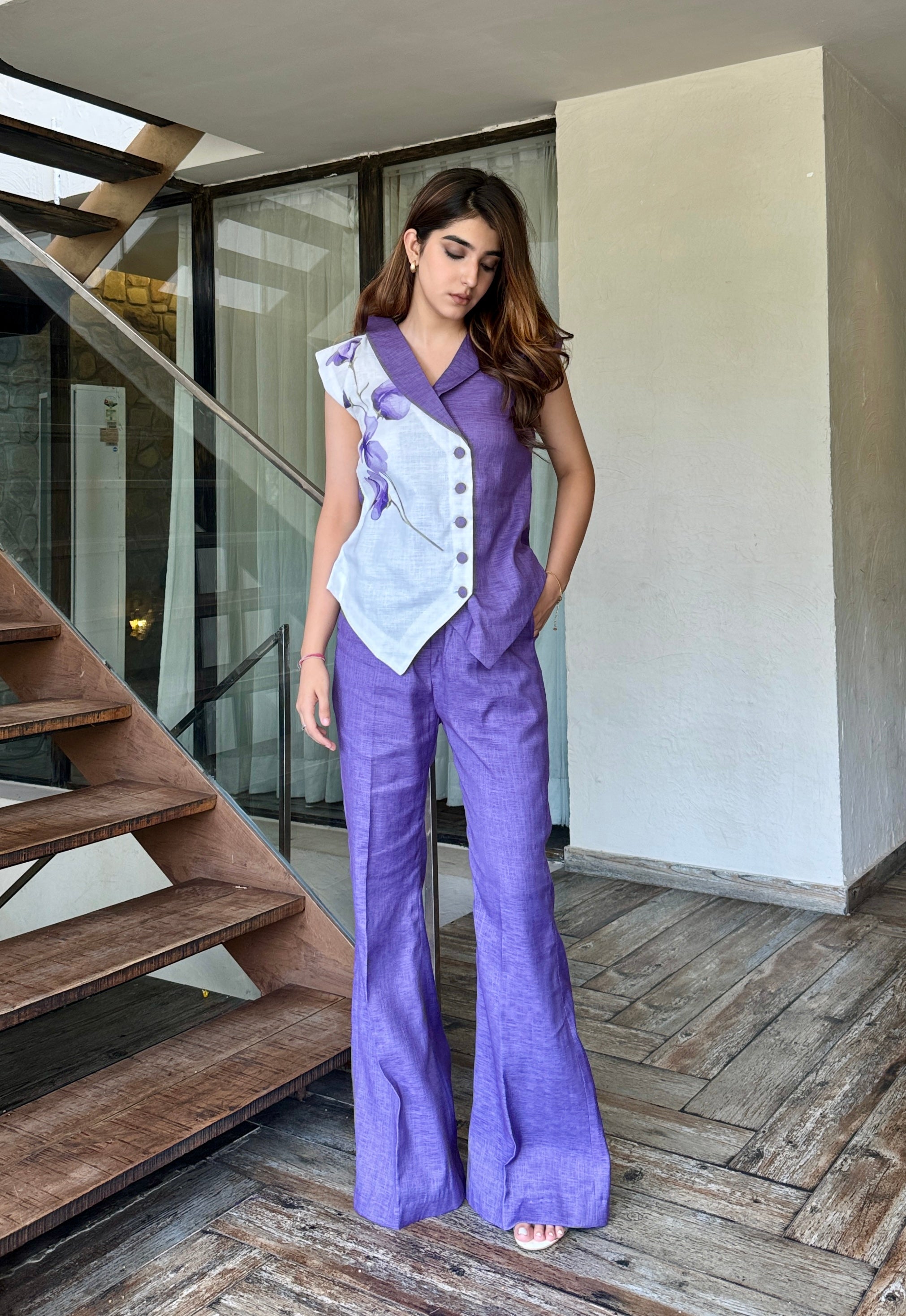Purple Formal Coord