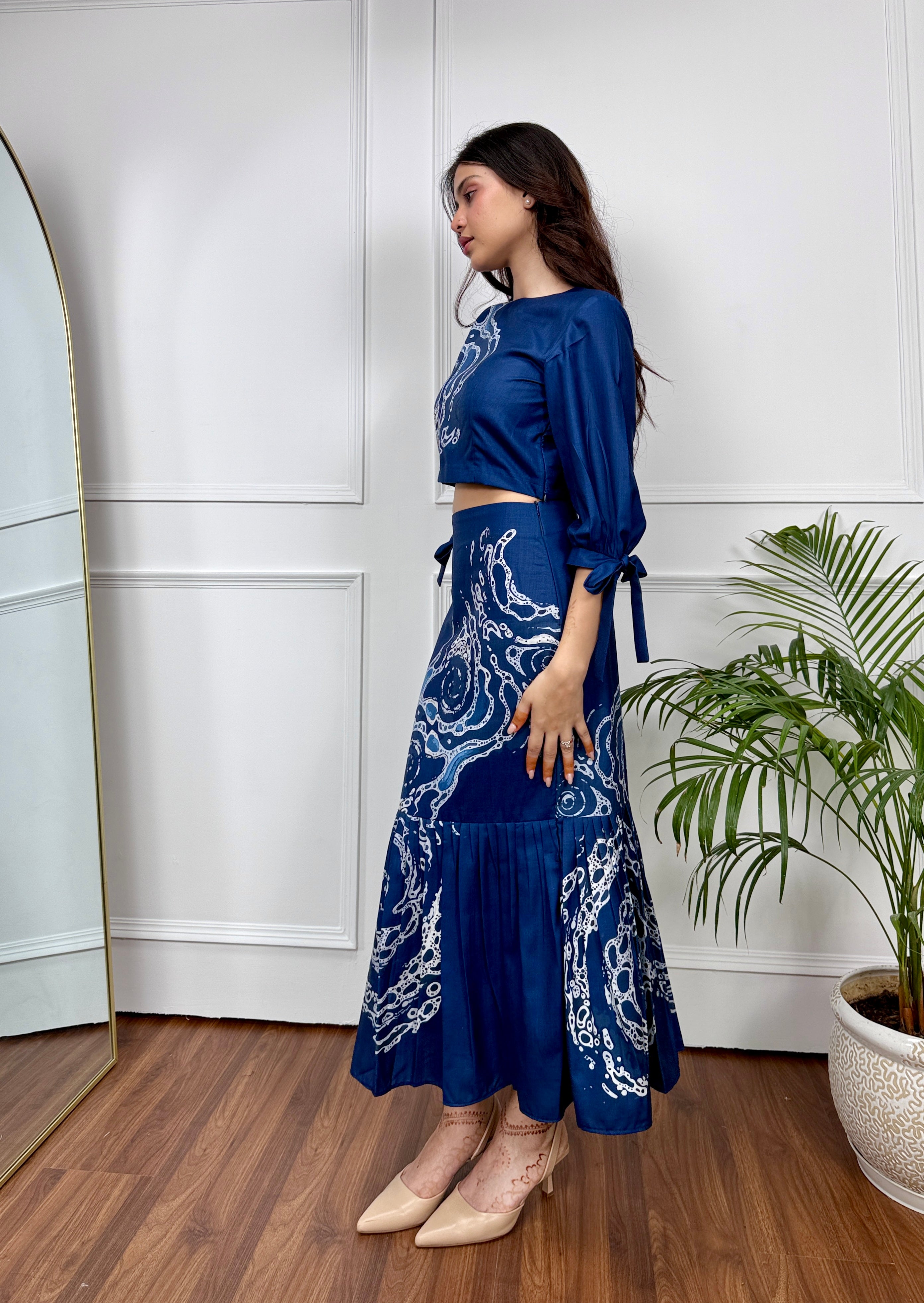 Side Sway Skirt Set