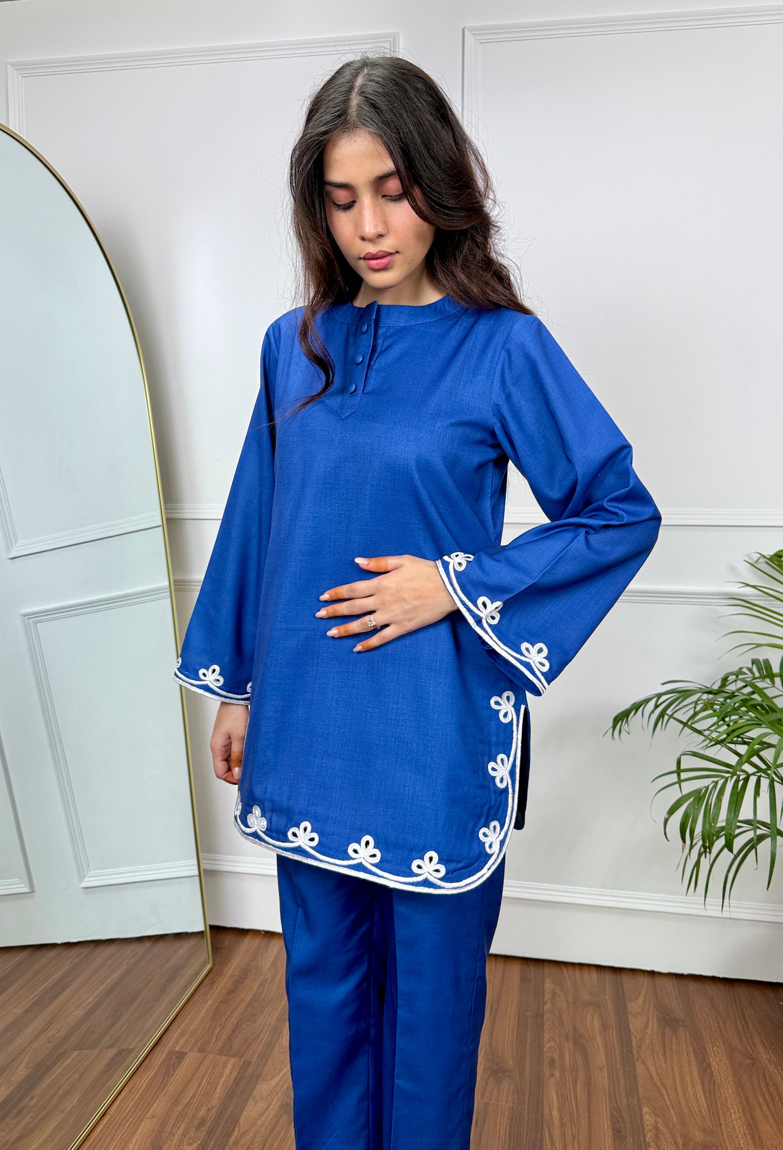 Denim Dastan Kurta Set