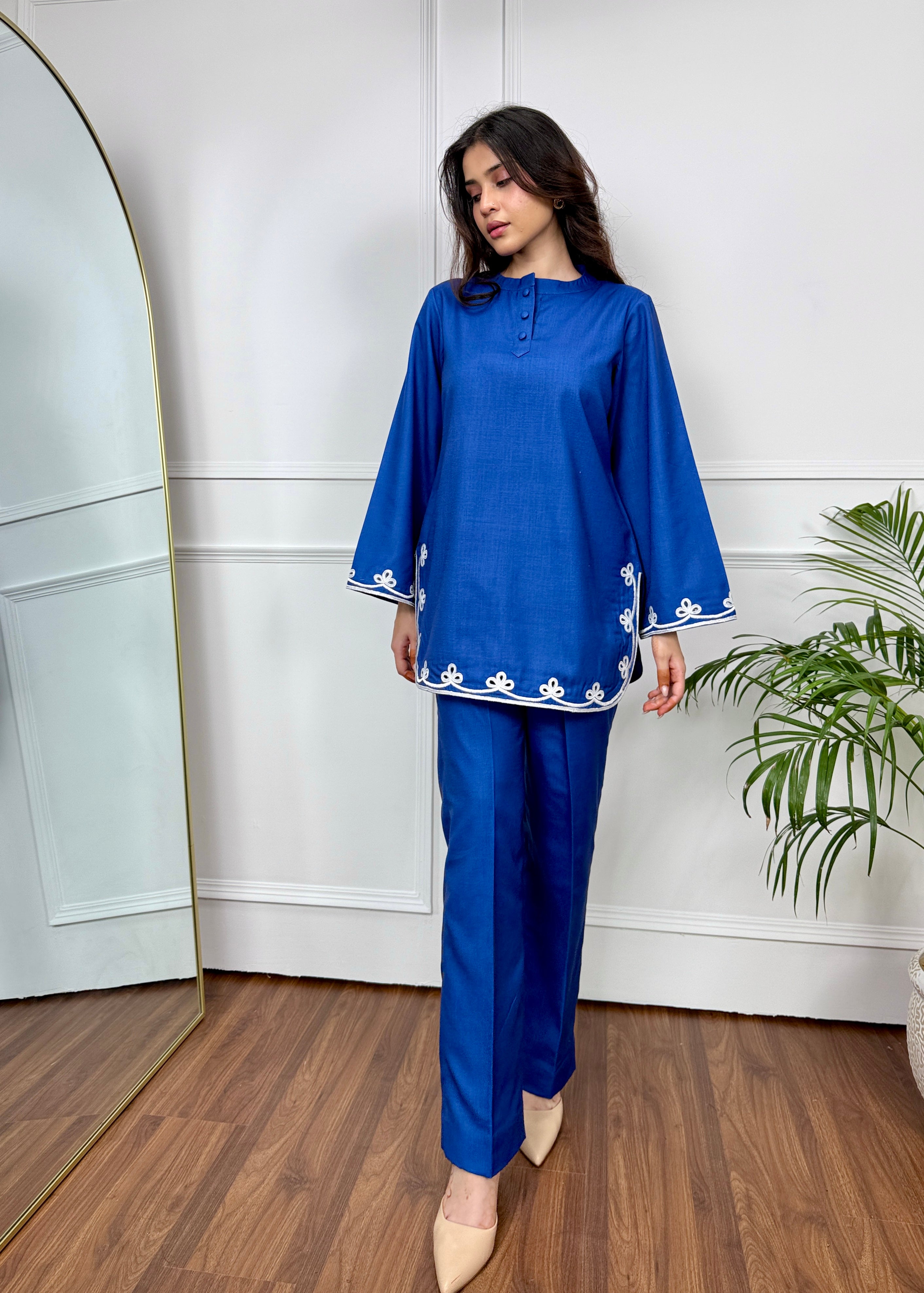 Denim Dastan Kurta Set