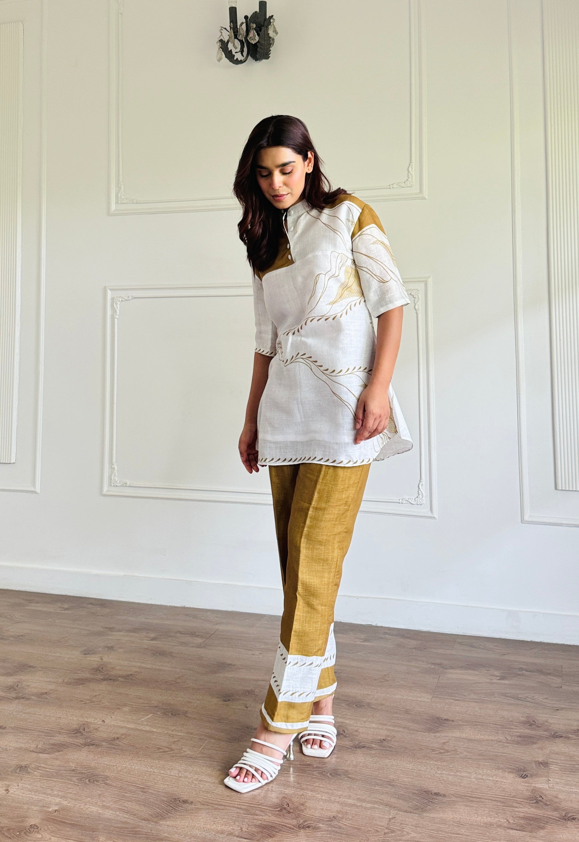 Relaxed white Summer Coord