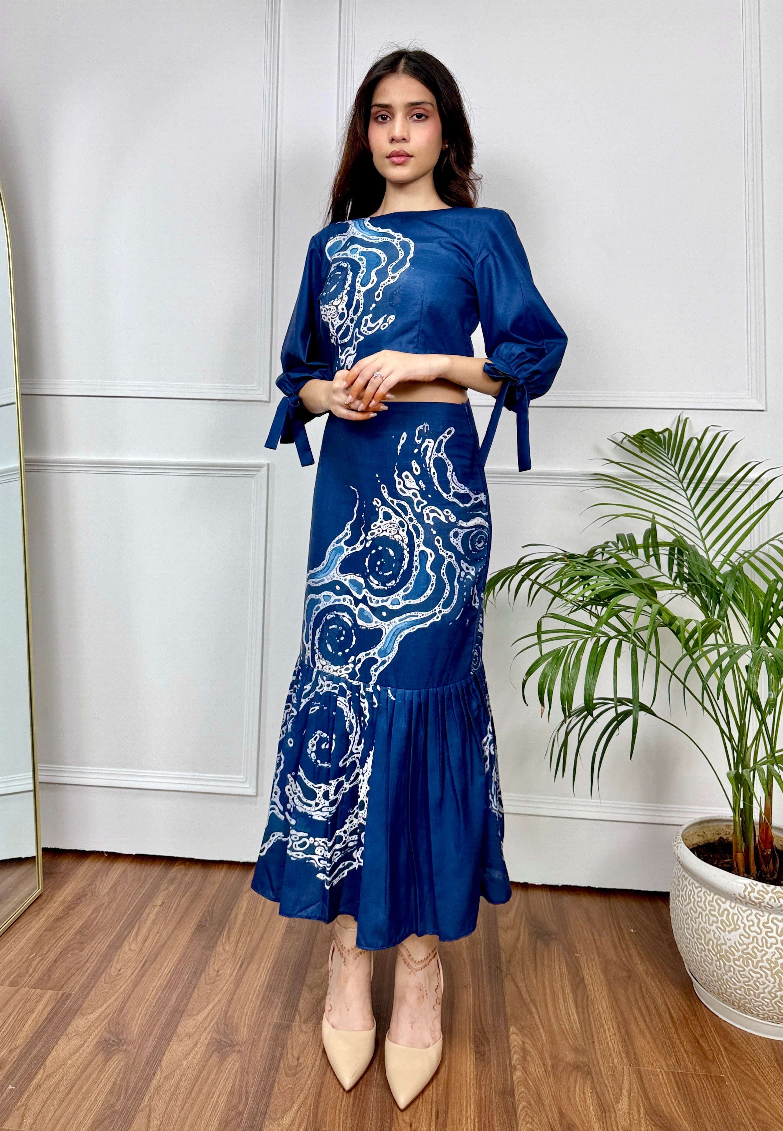 Side Sway Skirt Set