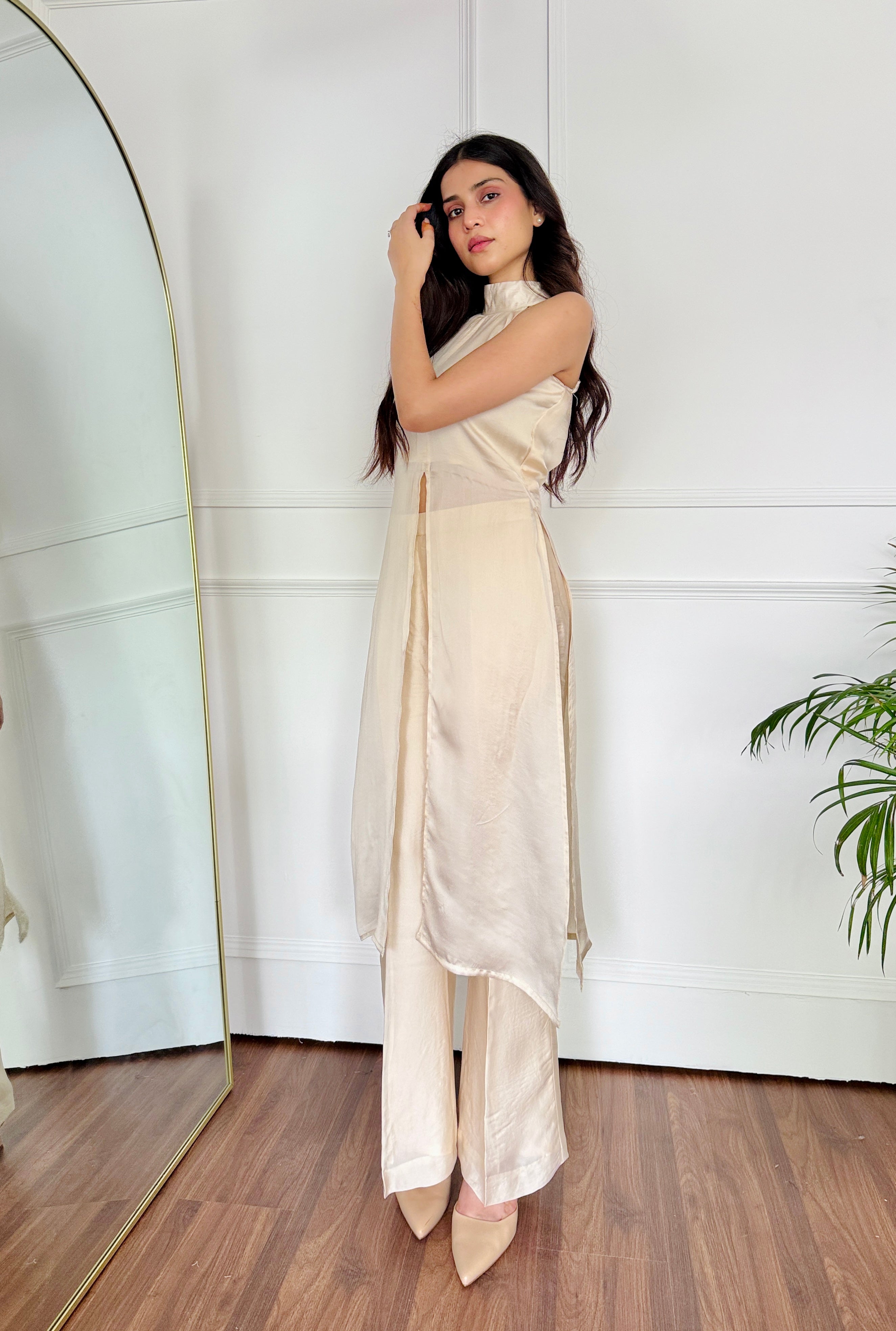 Surreal Ivory Co-ord Set