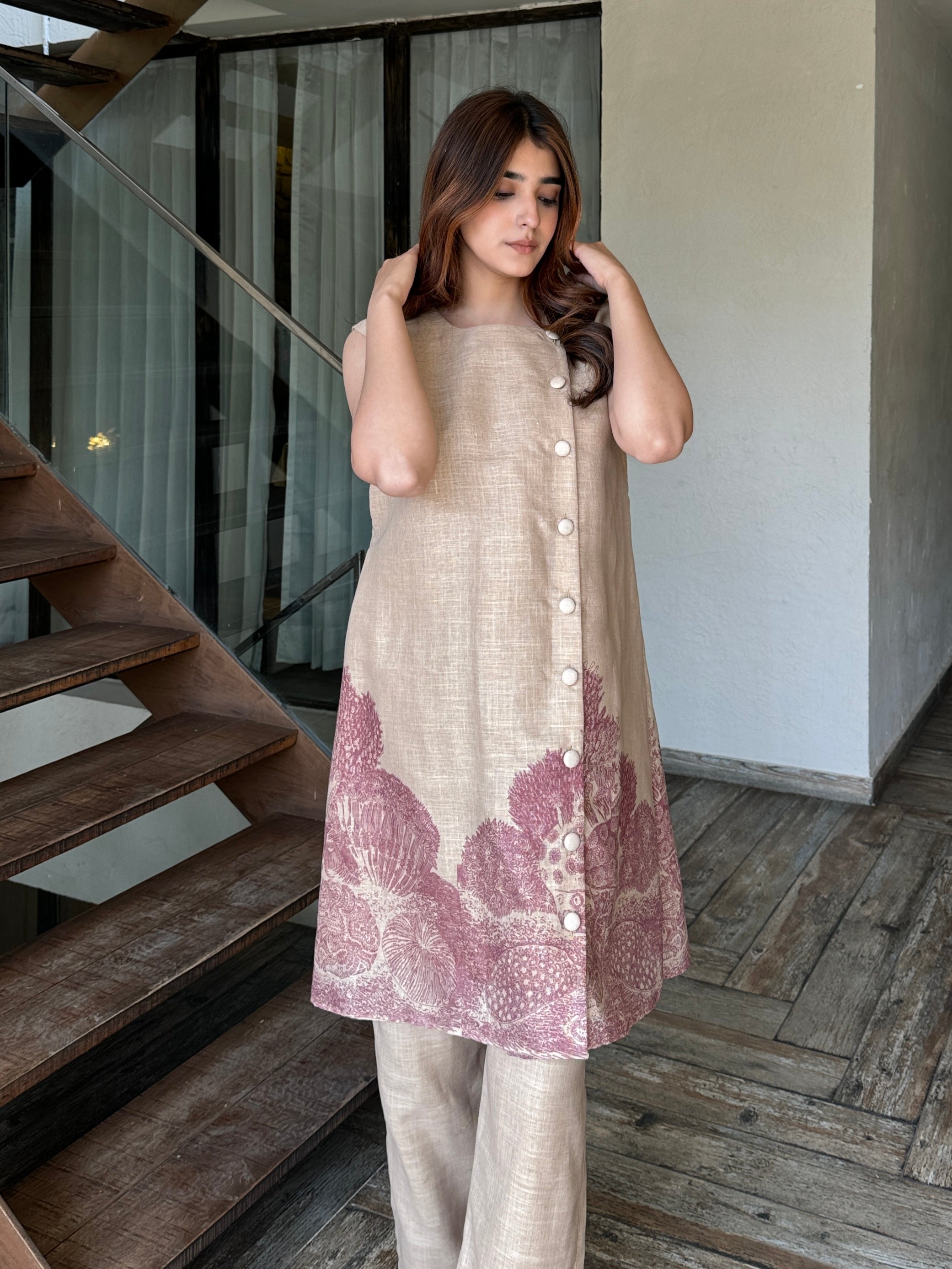 Formal Linen Fusion Set