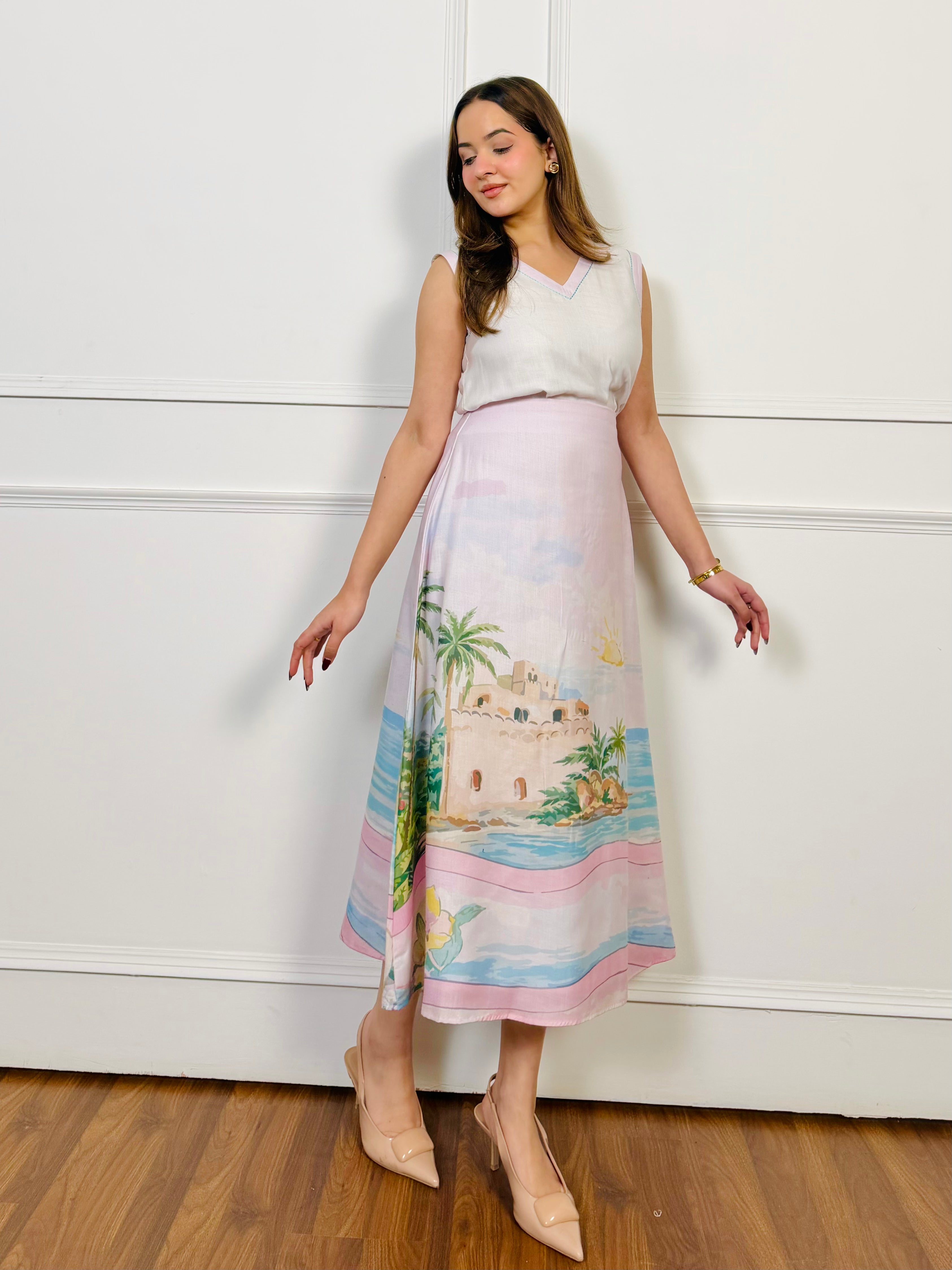 Summer Paradise Skirt Set