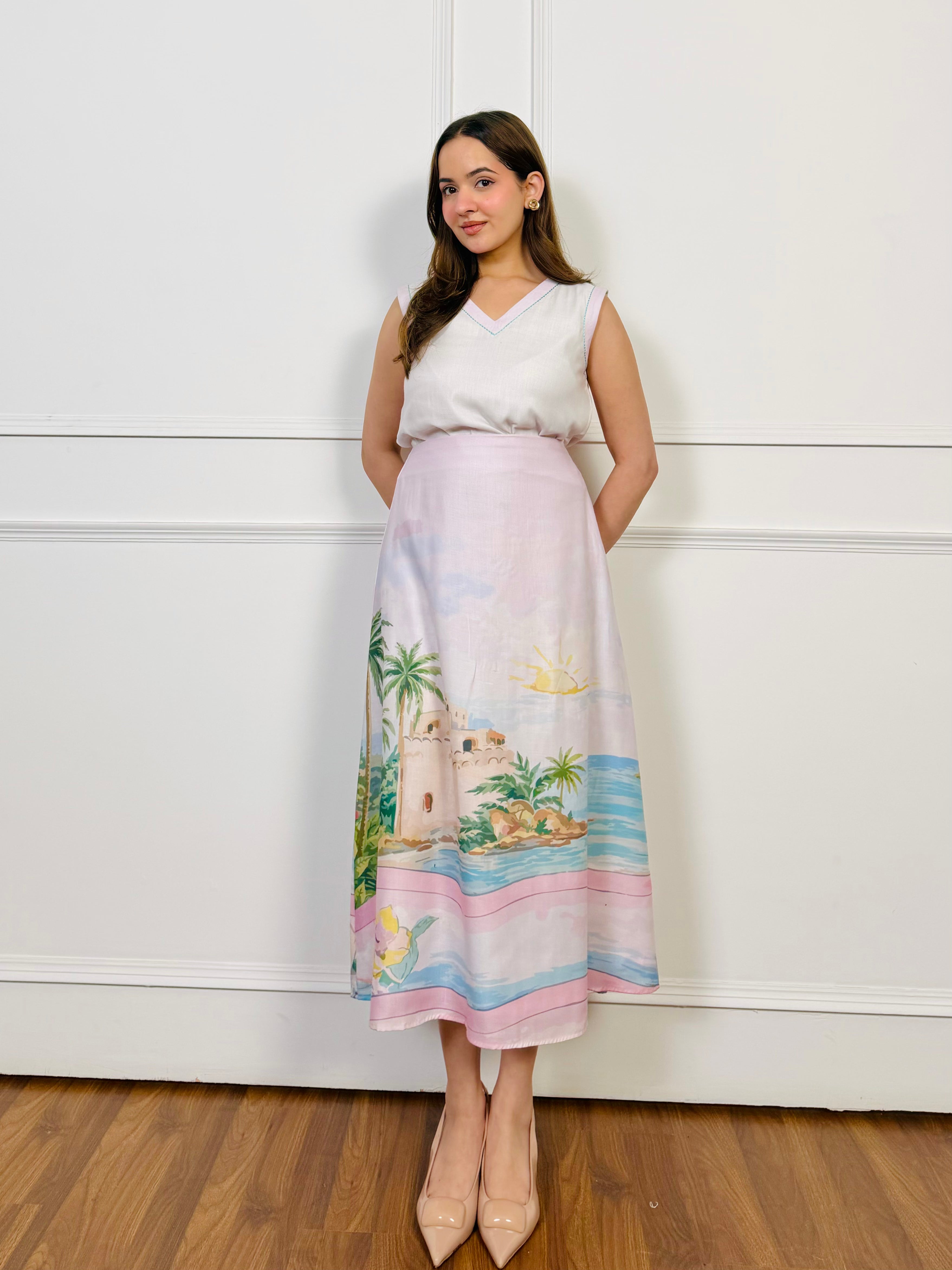 Summer Paradise Skirt Set