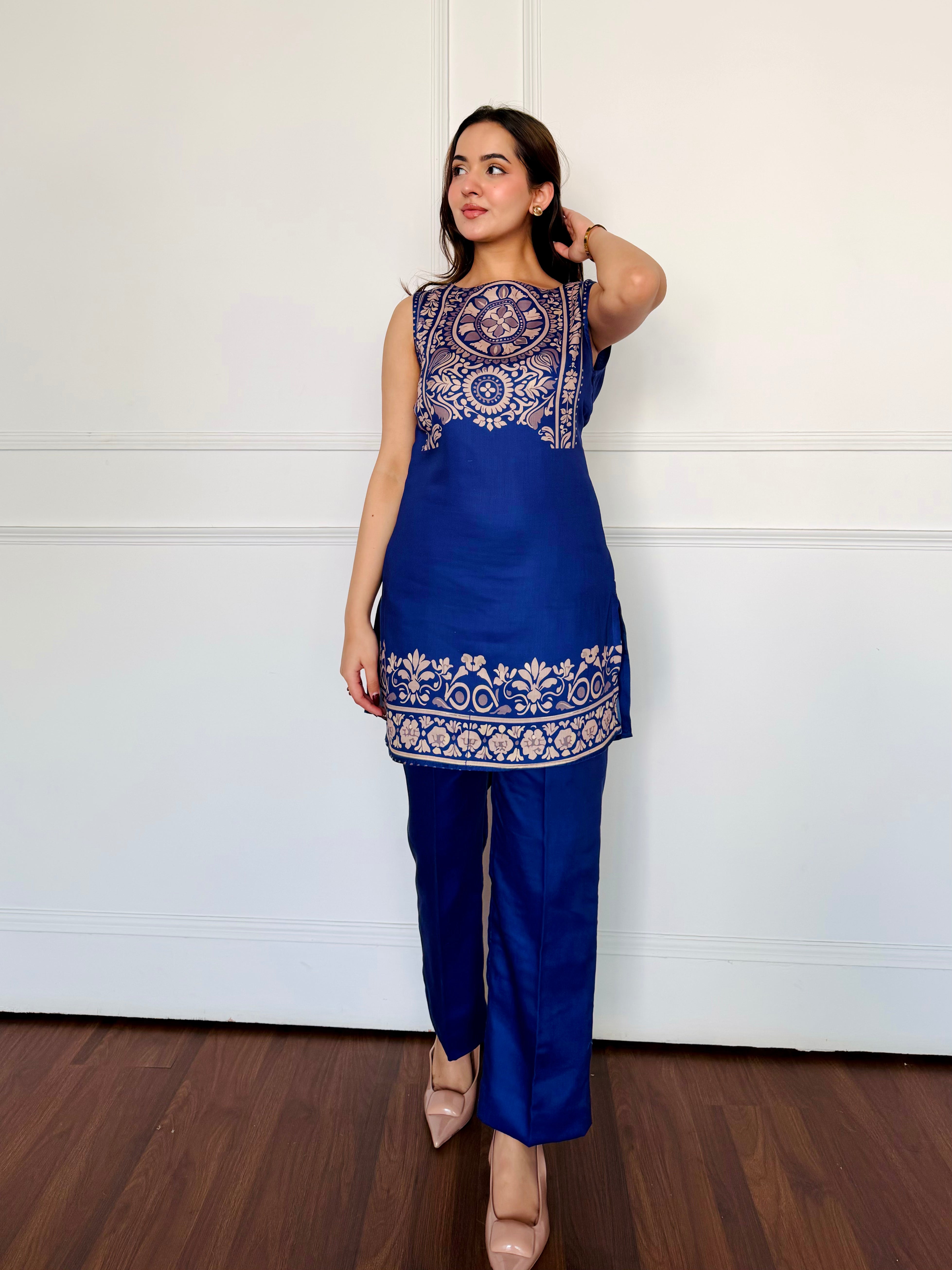 The Power Blue Coord Set