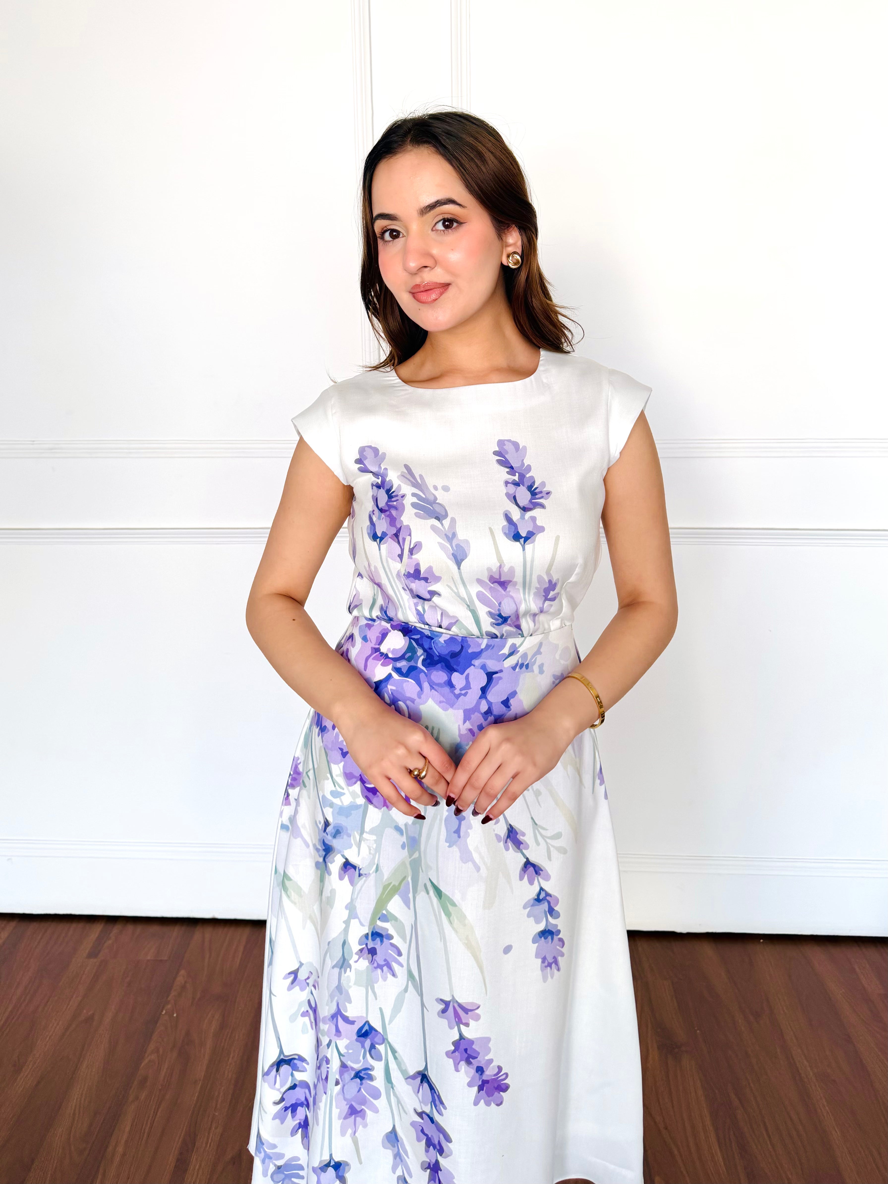 Summer Blossom Skirt Set