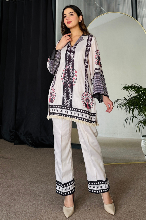 Saira Pastel Kurta Set