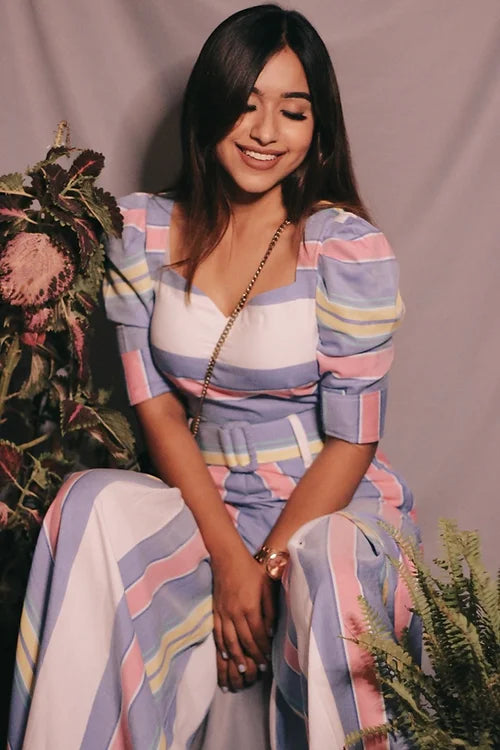 Classy Striped Co Ord Set