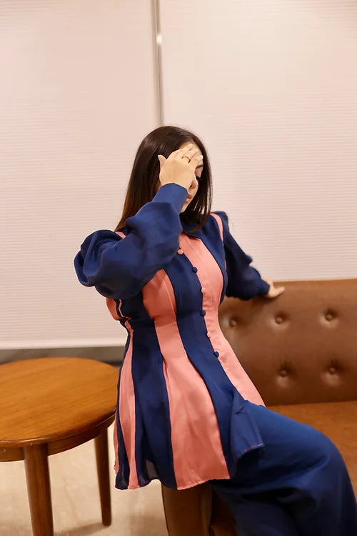 Emily Two Tone Coord Set