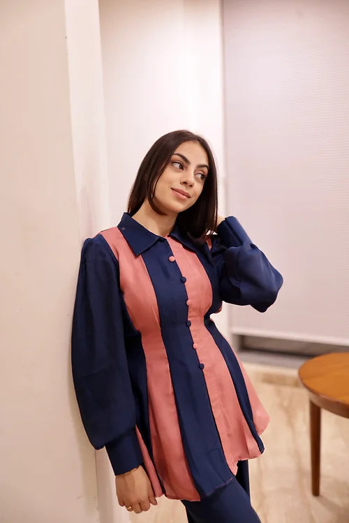 Emily Two Tone Coord Set