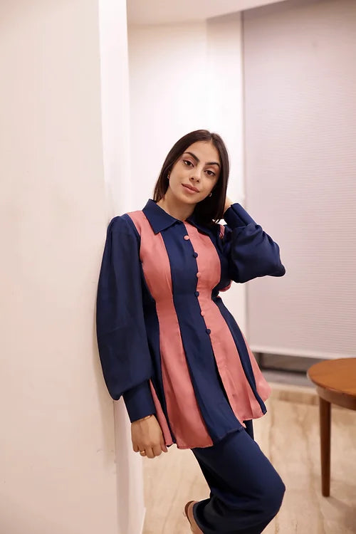 Emily Two Tone Coord Set