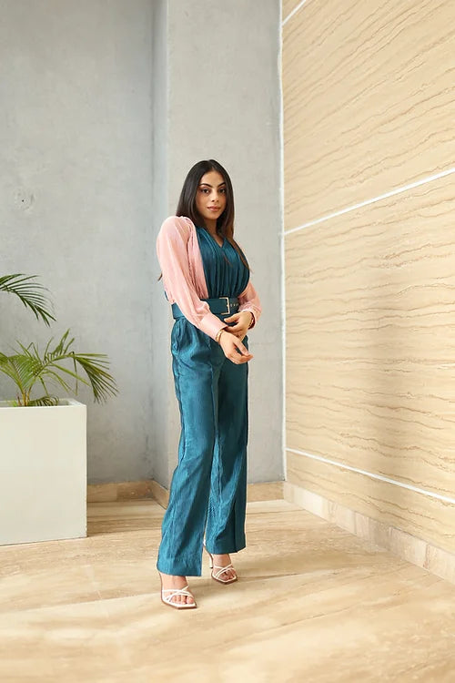 Two Tone Fall Coord Set