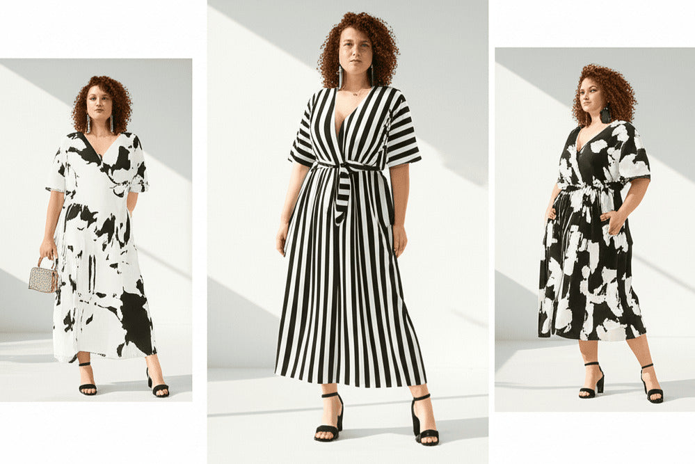Plus Size Clothing Style Dress Styles For Chubby Woman | Pluch Designs Plus Size Clothing Style Dress Styles For Chubby Woman | Pluch Designs