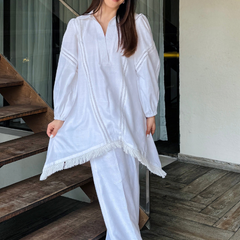 All White Kurta Set