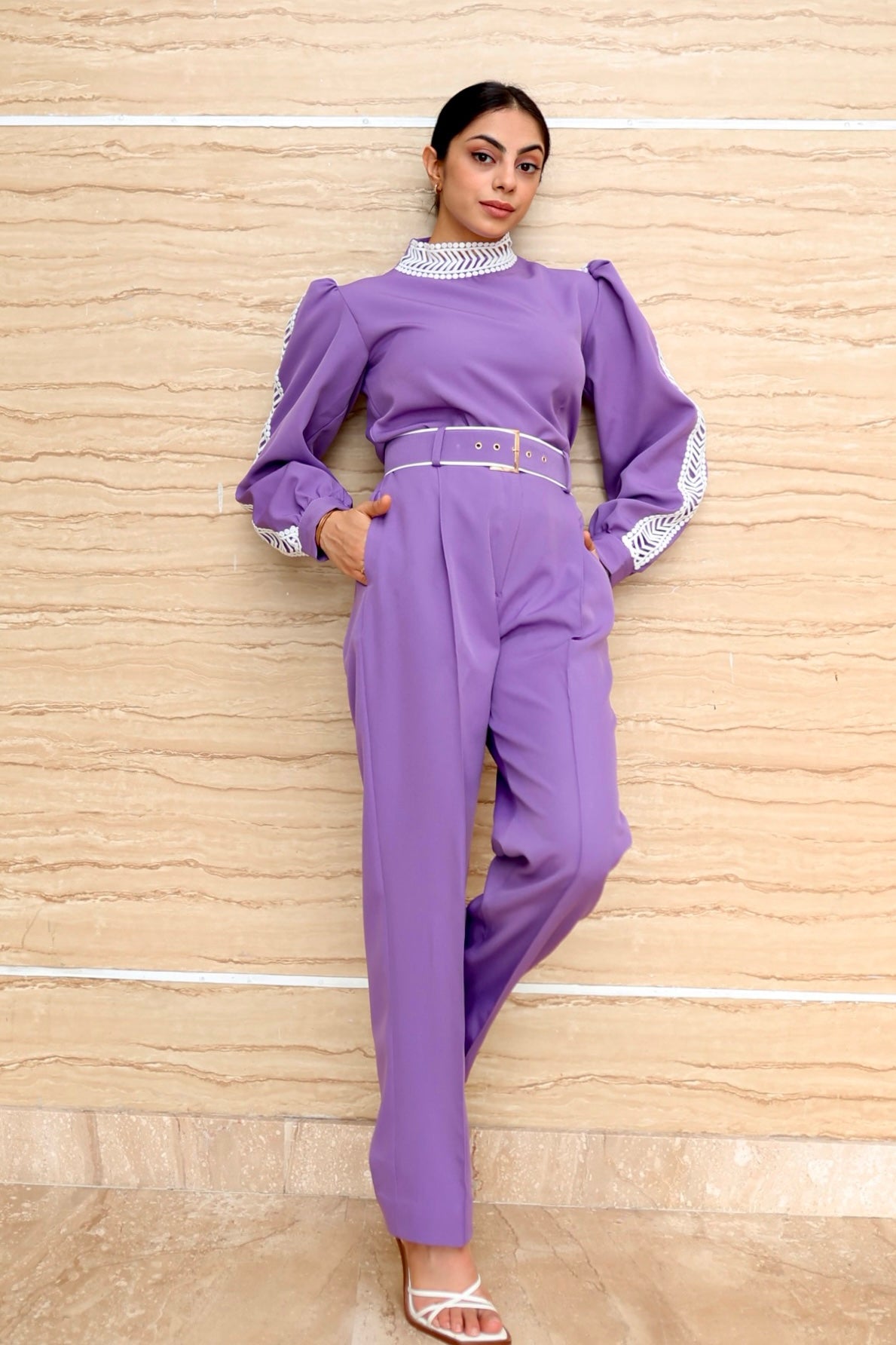 Lyla Formal Purple Coord