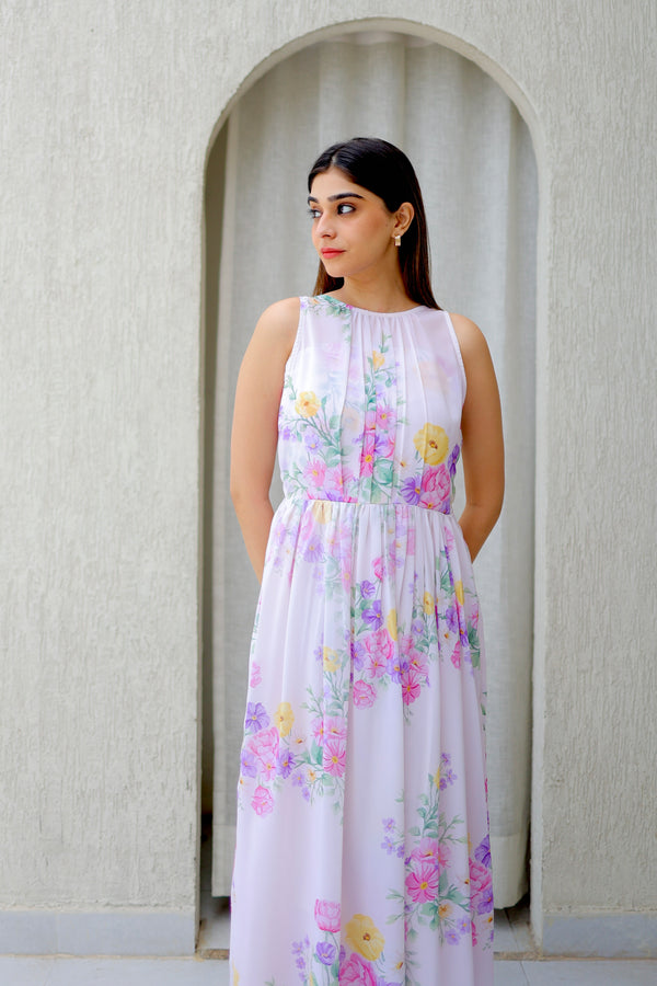 Petal Poetry Summer Dress