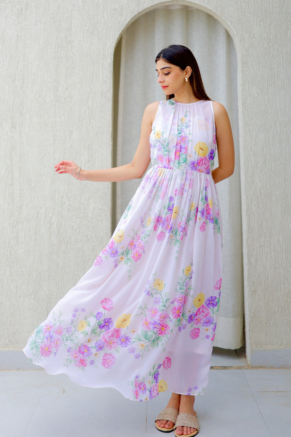 Petal Poetry Summer Dress