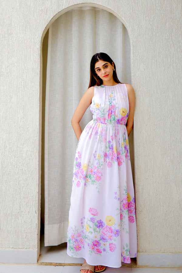 Petal Poetry Summer Dress
