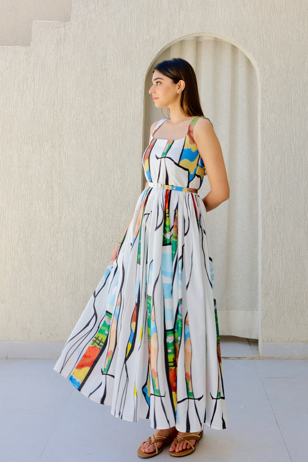 The Abstract Edit Summer Dress