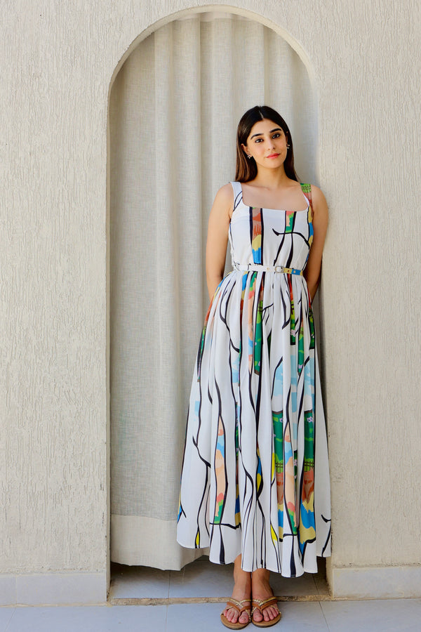 The Abstract Edit Summer Dress