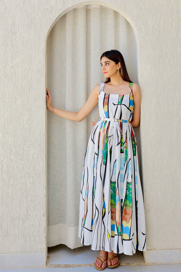 The Abstract Edit Summer Dress