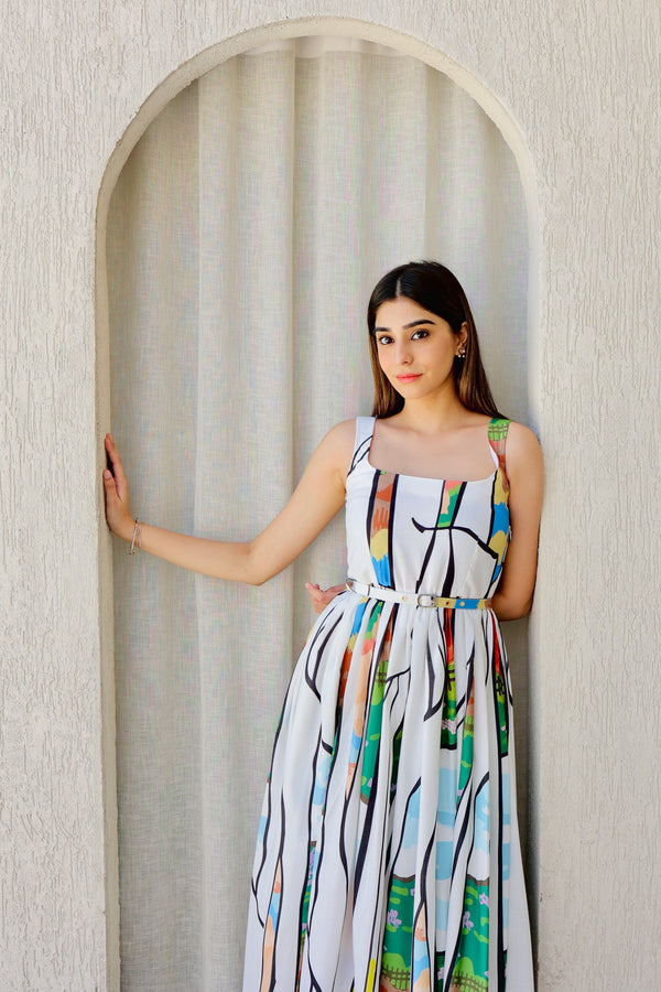 The Abstract Edit Summer Dress
