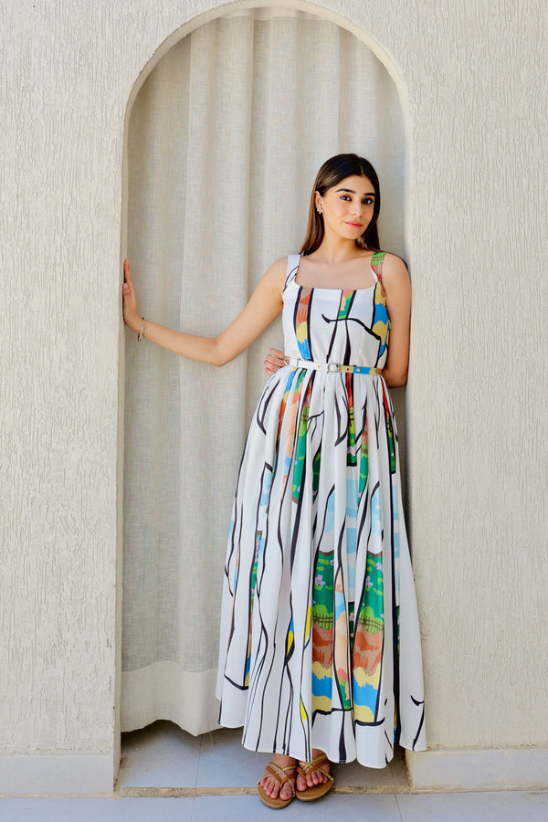The Abstract Edit Summer Dress