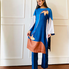 Blue Mirage Kurta Set