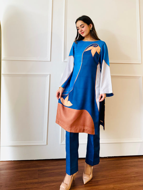 Blue Mirage Kurta Set
