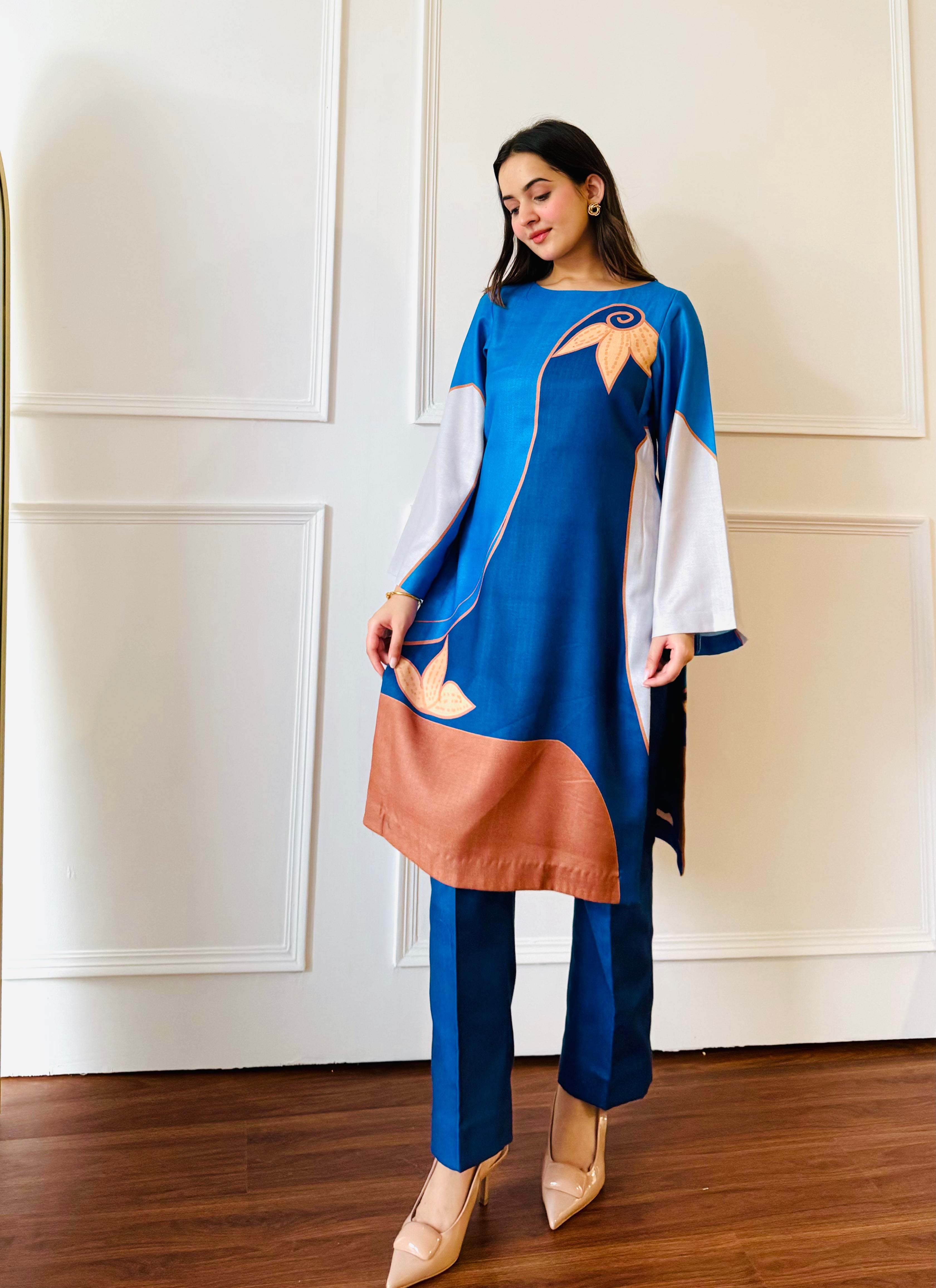 Blue Mirage Kurta Set