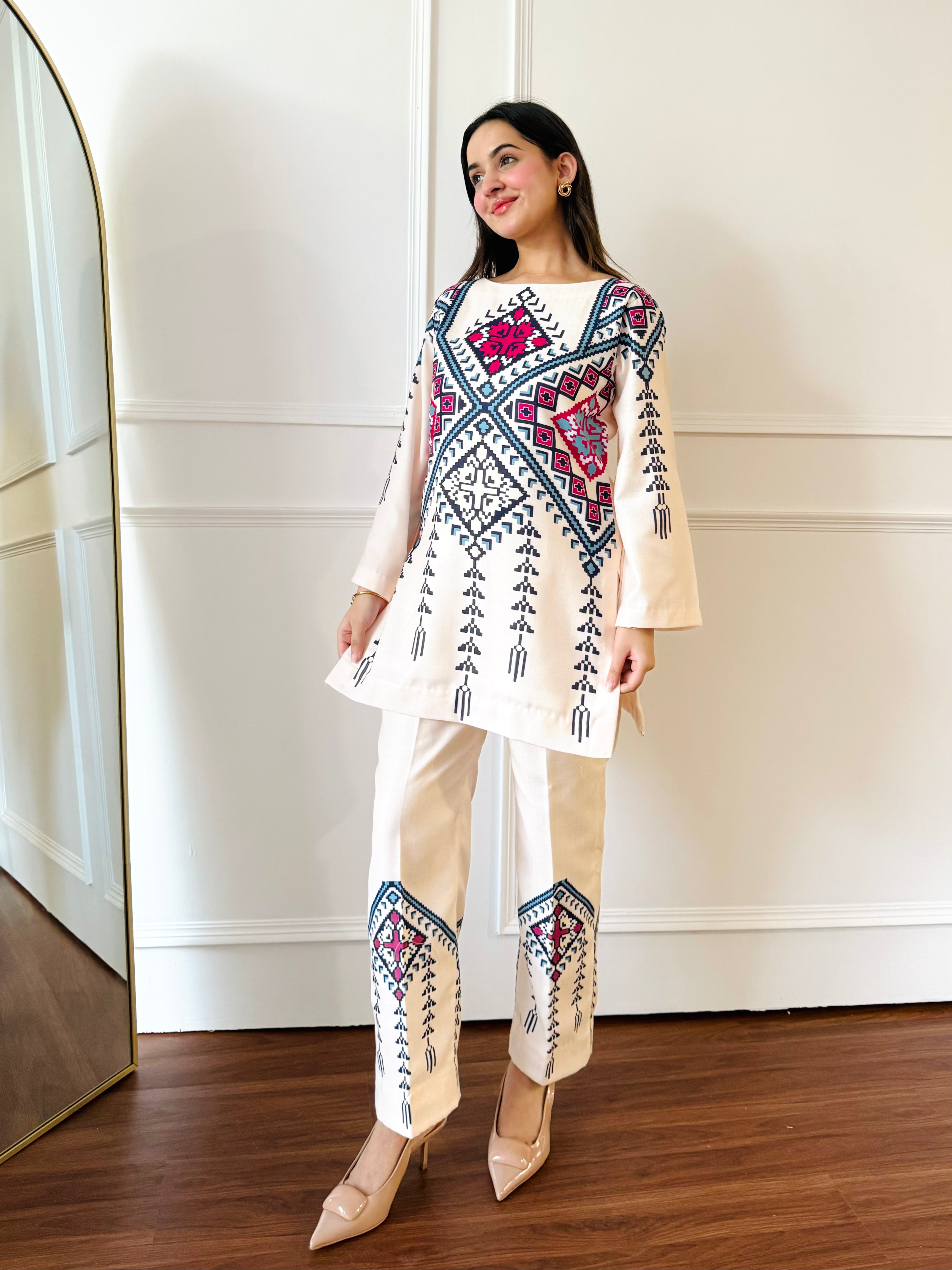 Ivory Radiance Kurta Set