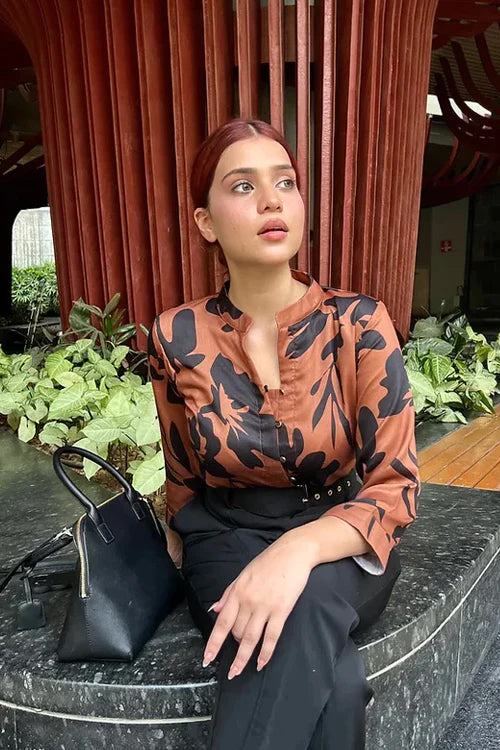 Classy Brown Shirt