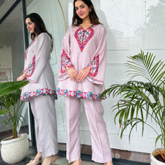 Blush Heart Kurta Set