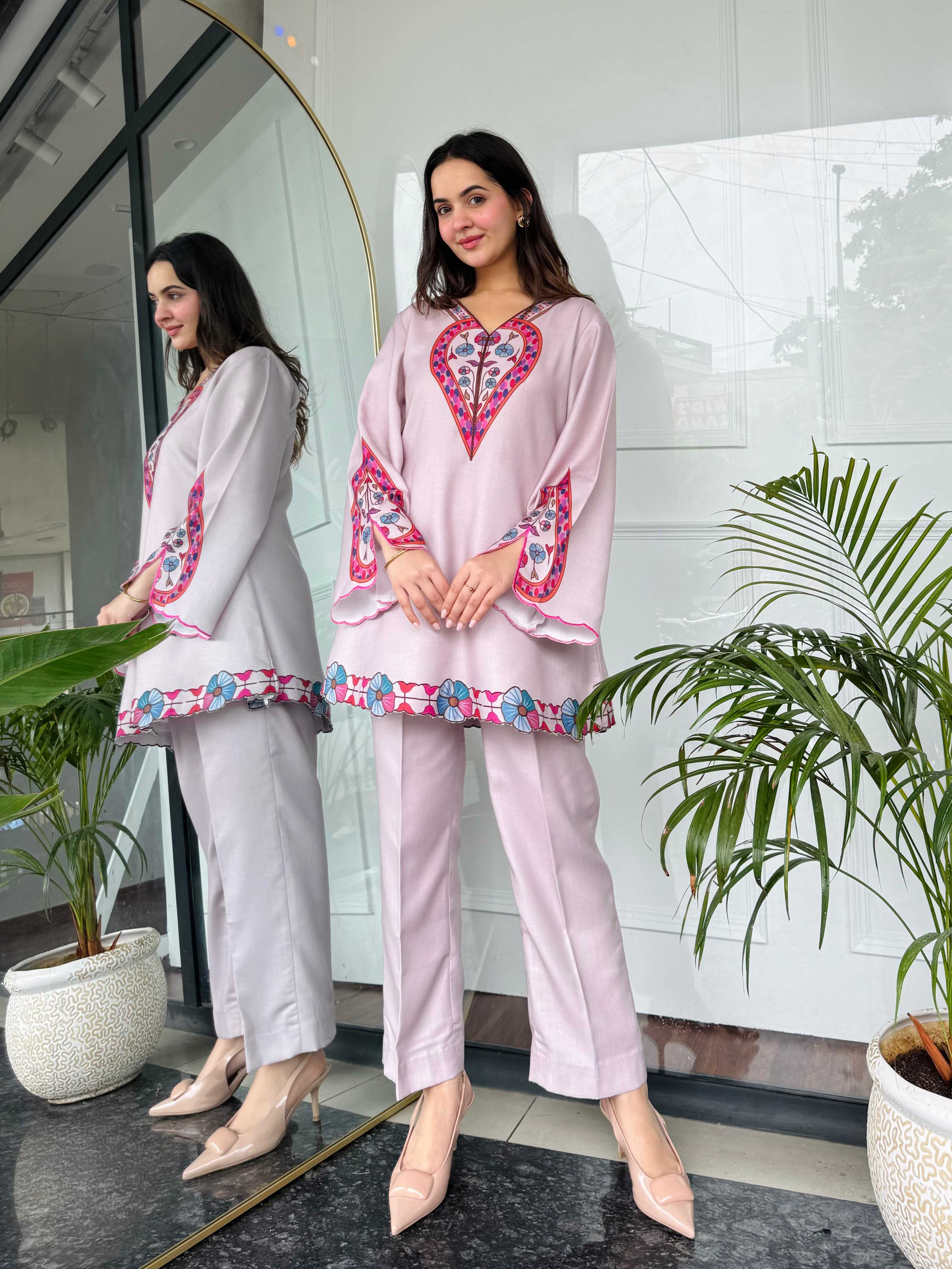 Blush Heart Kurta Set