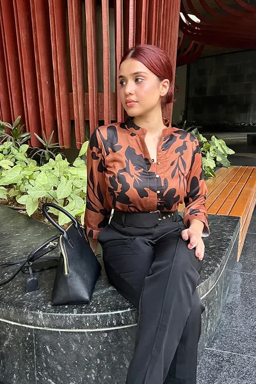 Classy Brown Shirt