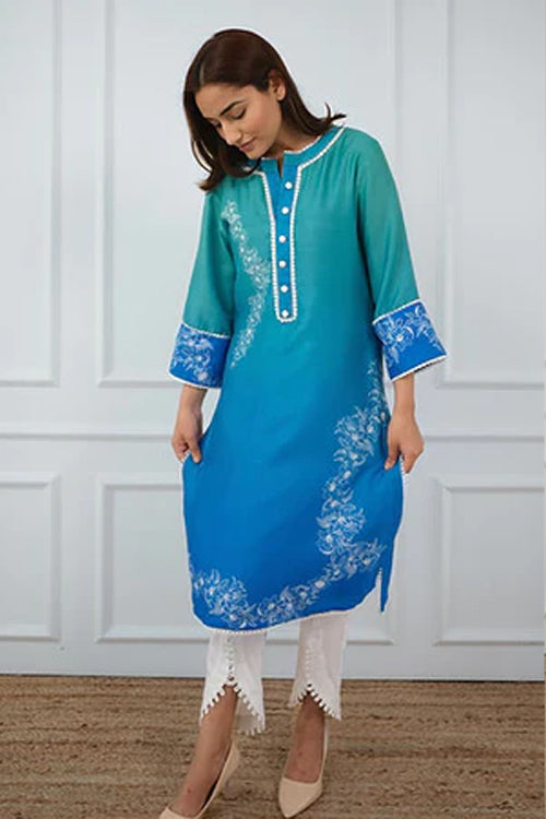 Feriha Two Tone Pakistani Set 1