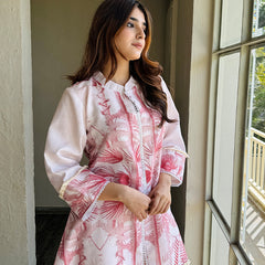 Pastel Pink Pakistani Kurta Set