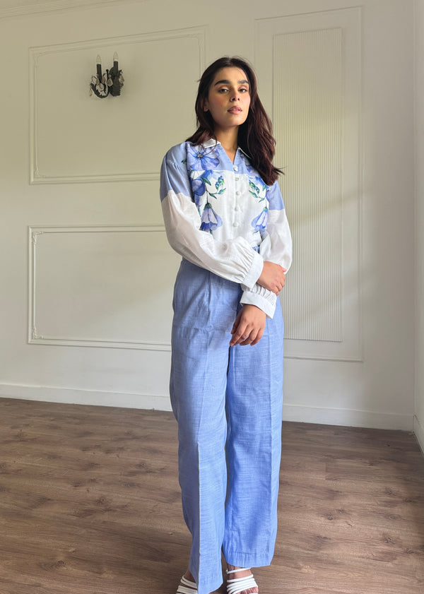 Lyla Bluish Summer Coord