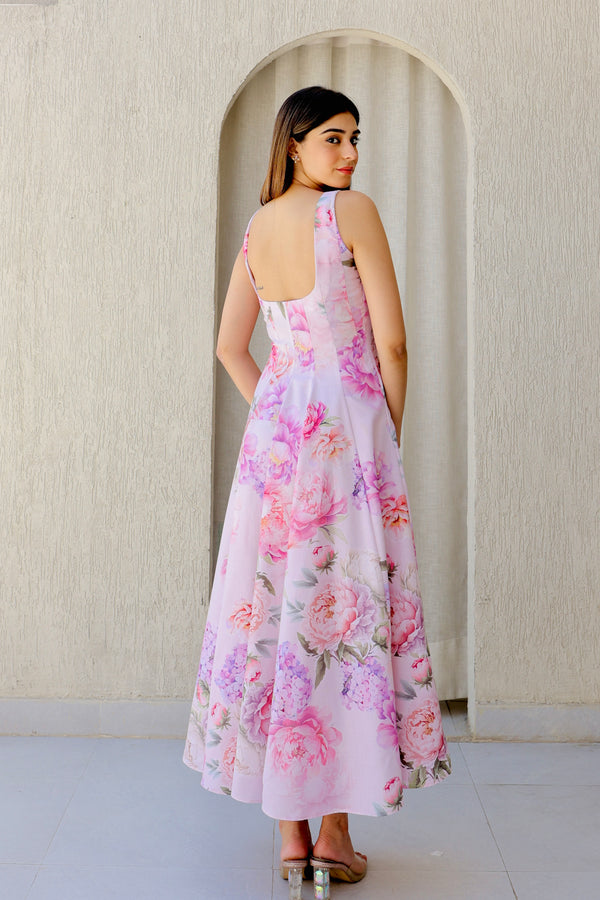Pink Bloom Summer Dress
