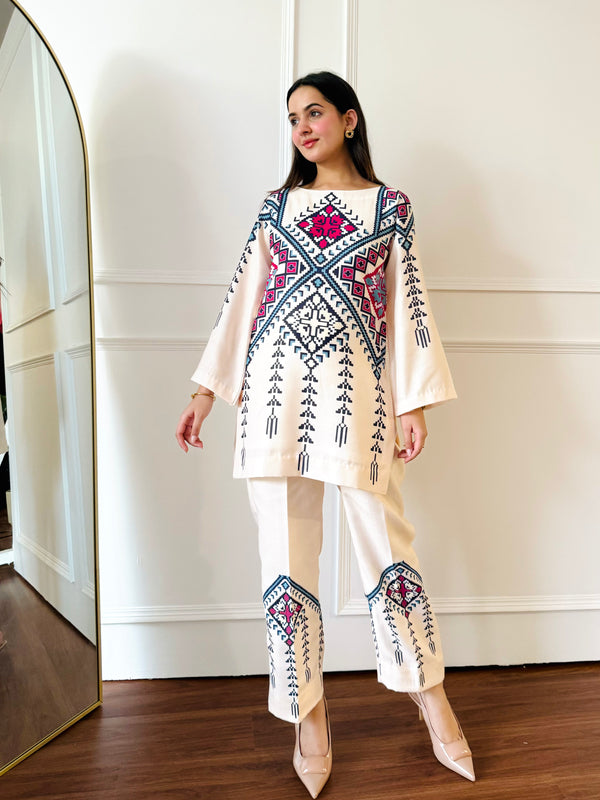 Ivory Radiance Kurta Set