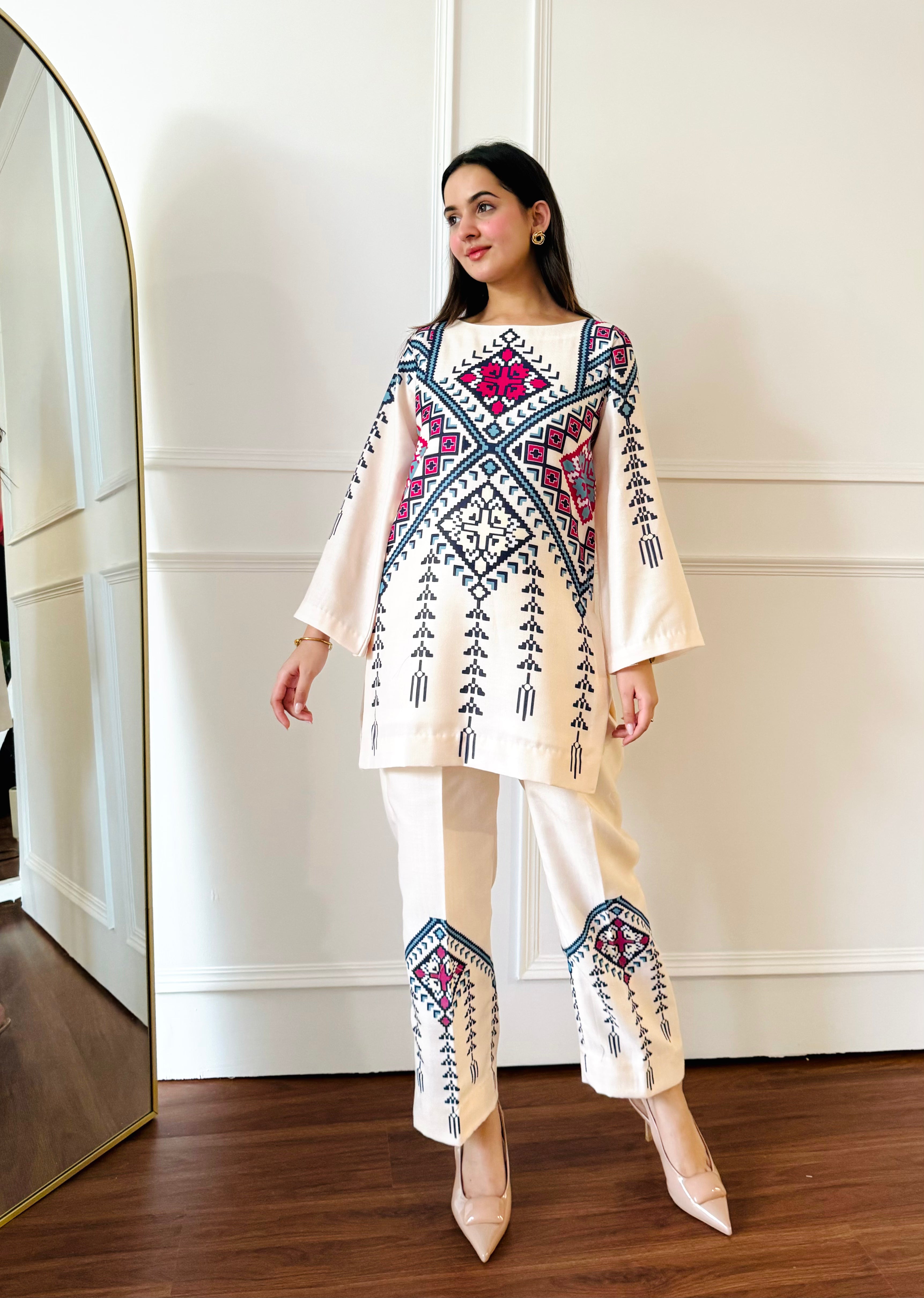 Ivory Radiance Kurta Set