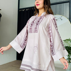 Dusky Petal Kurta Set