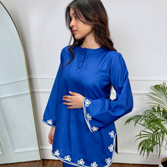 Denim Dastan Kurta Set